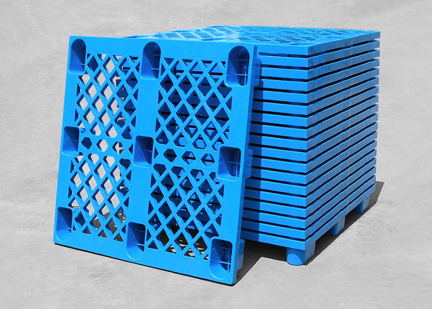 九腳網格塑料托盤：服裝行業高效物流的得力助手